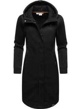 Короткое пальто letti long bonded Ragwear, черный