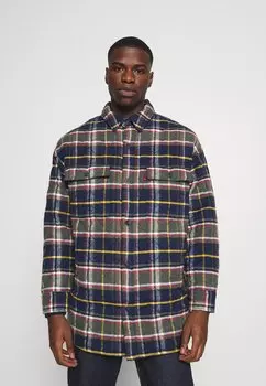 Короткое пальто Levi's, темно-зеленый