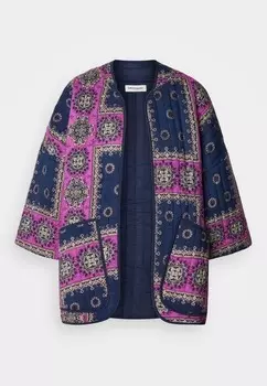 Короткое пальто Lollys Laundry, темно-синий