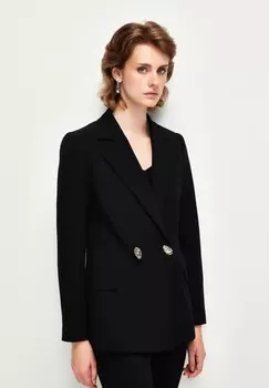 Короткое пальто LONG SLEEVE adL, черный