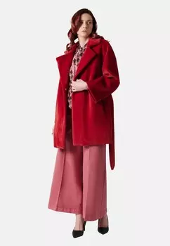 Короткое пальто Manila Grace, красный