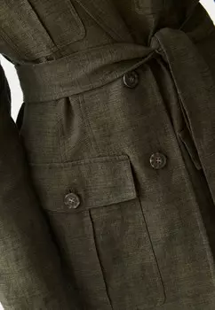 Короткое пальто MIANKO TATUUM, хаки