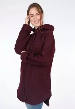 Короткое пальто MILJAH Deerberg, Бордо