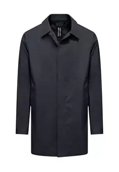 Короткое пальто MIT KRAGEN Bomboogie, темно-синий