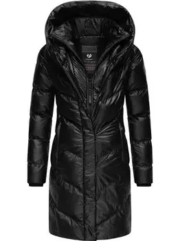 Короткое пальто наталка блинг Ragwear, черный