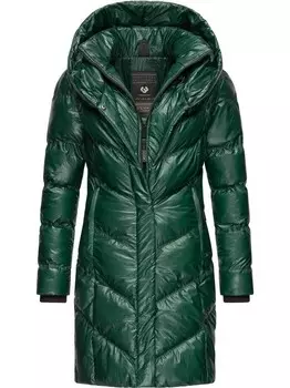 Короткое пальто наталка блинг Ragwear, зеленый