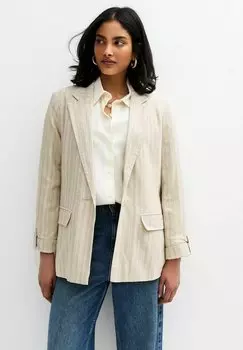 Короткое пальто New Look, кремовый
