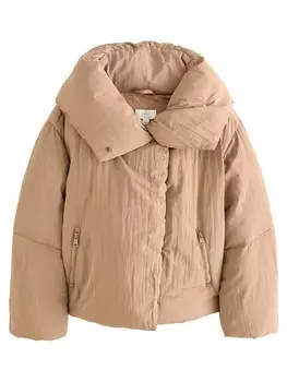 Короткое пальто Next Winter Coat, бежевый