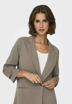 Короткое пальто NORMAL GESCHNITTEN REVERSKRAGEN JDY, коричневый