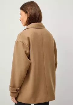 Короткое пальто OLINA Ellos Collection, коричневый