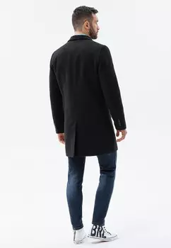 Короткое пальто Ombre, черный