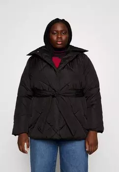 Короткое пальто ONCSUSSI QUILTED PUFFER ONLY Curve, черный