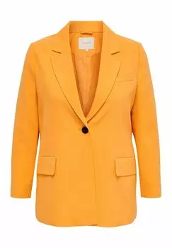 Короткое пальто ONLY Carmakoma OVERSIZE, абрикос