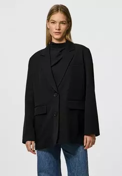 Короткое пальто PCKAMIL LOOSE Pieces, черный