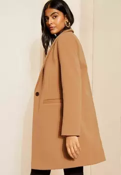 Короткое пальто PETITE Friends Like These, коричневый