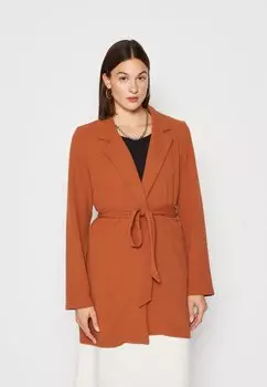 Короткое пальто Pieces PCNORA COATIGAN, цвет mocha bisque