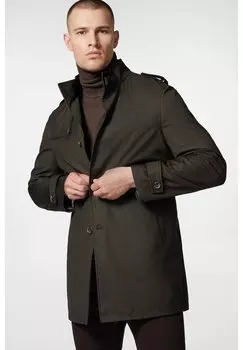 Короткое пальто PRCHNIK, темно-зеленый