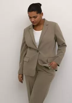 Короткое пальто SAKIRA Kaffe Curve, коричневый