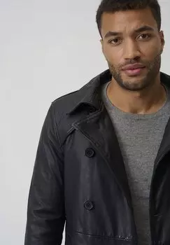 Короткое пальто SALVATORE Ricano, черный