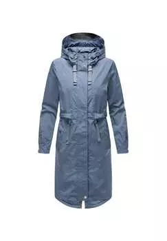 Короткое пальто серебристо-жемчужное Navahoo, голубой