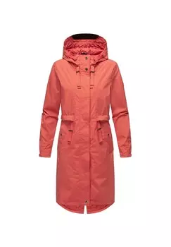 Короткое пальто серебристый жемчуг NAVAHOO, цвет Coral Red