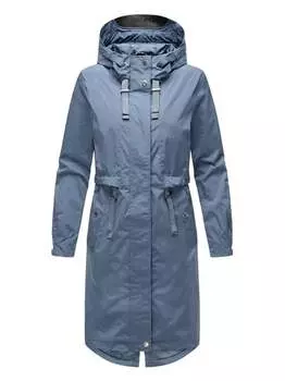 Короткое пальто серебристый жемчуг Navahoo, синий