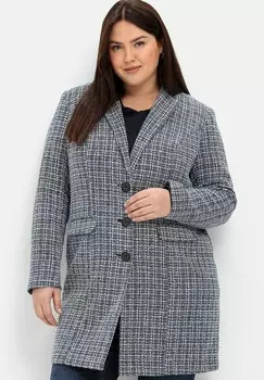 Короткое пальто Sheego, черный