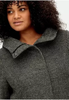 Короткое пальто Sheego, черный