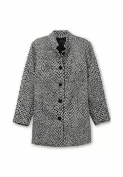 Короткое пальто Sheego, черный