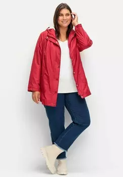 Короткое пальто Sheego, розовый