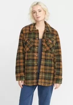 Короткое пальто SILENT Volcom, бронза