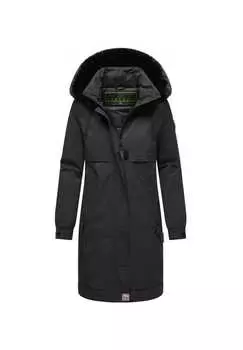 Короткое пальто спасение от холодной погоды 14 Navahoo, черный