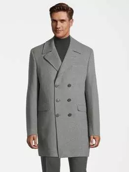 Короткое пальто Steffen Klein, серый