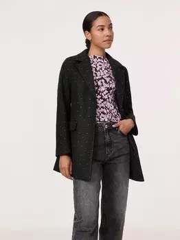 Короткое пальто Taifun, черный