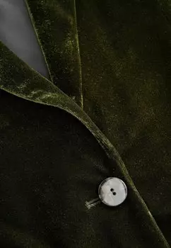 Короткое пальто TAILORED SINGLE BREASTED REGULAR FIT Next, зеленый