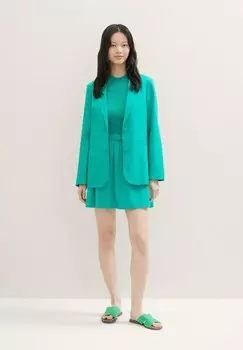 Короткое пальто TOM TAILOR DENIM, зеленый