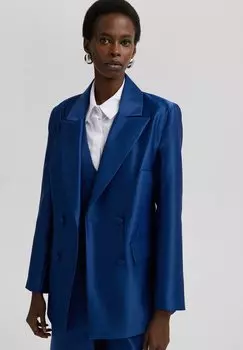 Короткое пальто Touch Priv, темно-синий