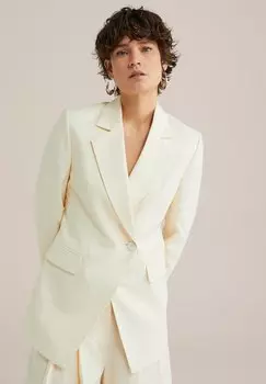 Короткое пальто WE Fashion, белый