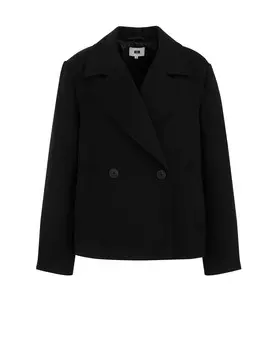 Короткое пальто WE Fashion Between-Seasons Coat, черный
