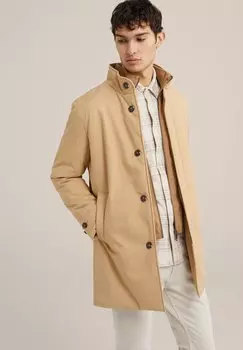 Короткое пальто WE Fashion, цвет beige