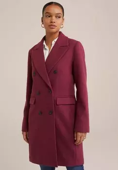 Короткое пальто WE Fashion, красный