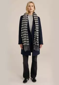 Короткое пальто WE Fashion, темно-синий