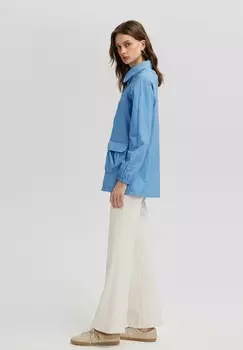 Короткое пальто WITH POCKET DETAIL Touch Priv, синий