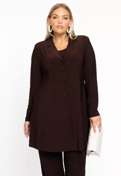 Короткое пальто Yoek, коричневый