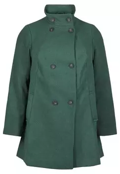 Короткое пальто Zizzi, цвет Mottled Green