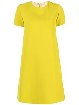 Короткое платье А-силуэта Blanca Vita, зеленый