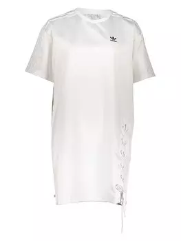 Короткое платье adidas Always, белый