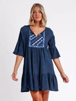 Короткое платье admas, темно-синий