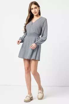 Короткое платье Ailish с принтом Pepe Jeans London, белый