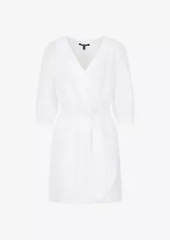 Короткое платье Armani Exchange, белый